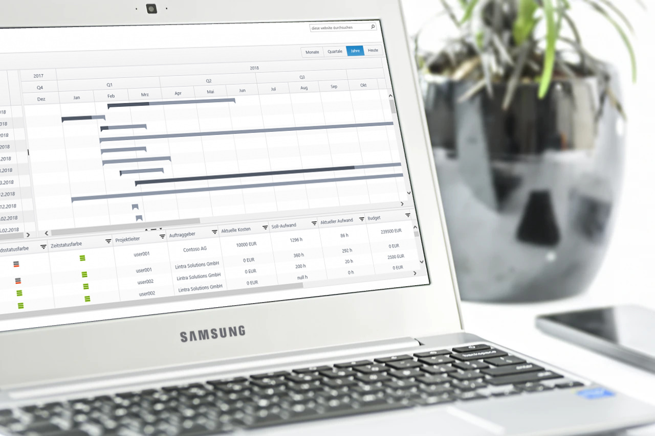 Projektportfoliomanagement im neuen Quam Modul