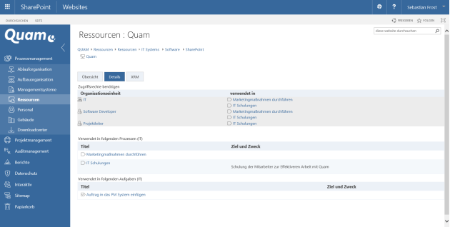 IT-System-Detailsicht