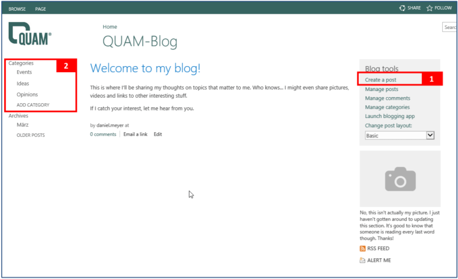 Quam Blog