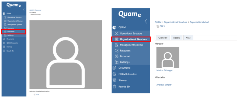 Mitarbeiterfotos zuordnen 
