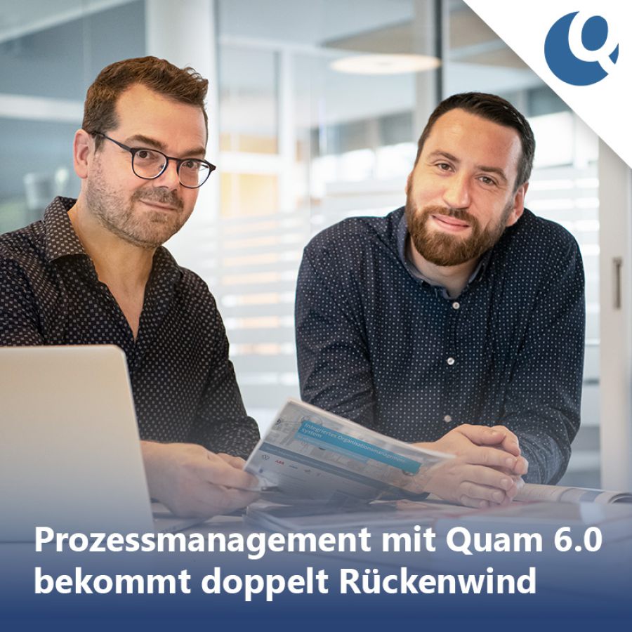 Jobst von Heintze (Leiter Marketing und Vertrieb) und David Lange (Produktmanager Quam) verstärken ab sofort die Lintra plus GmbH.