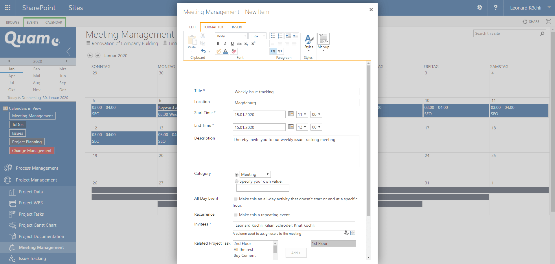 Meetingmanagement