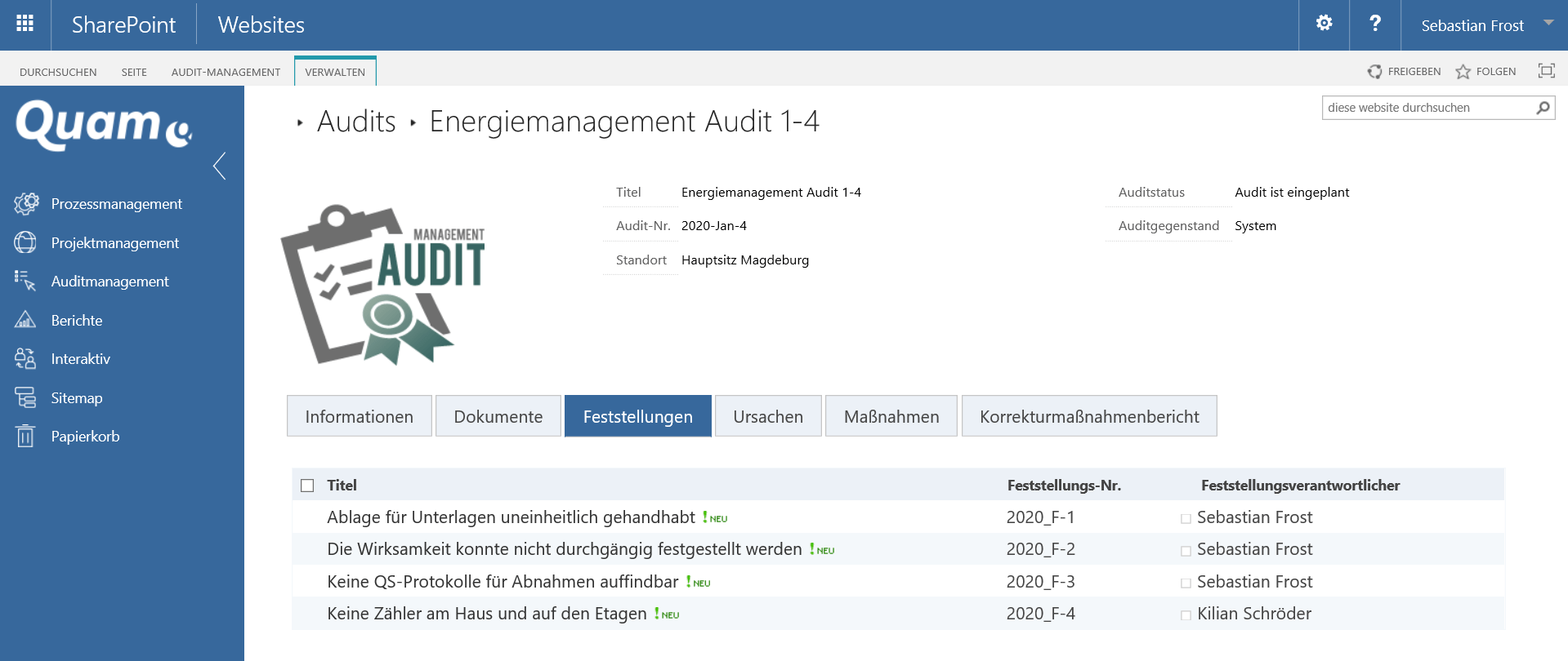 Auditdurchführung